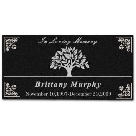 In Loving Memory Personalized Granite Memorial Stone Sympathy ...